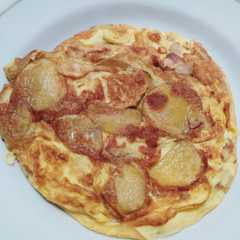 รูปของ Telur Dadar Kentang