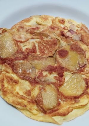 Foto resep Telur Dadar Kentang