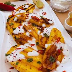 A picture of Spicy Grilled Mangoes.