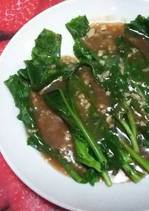Foto resep Baby Kailan Saus Tiram