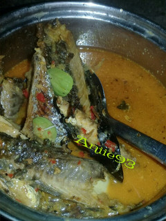 Foto resep 29》Ikan Tongkol pete kuah santan