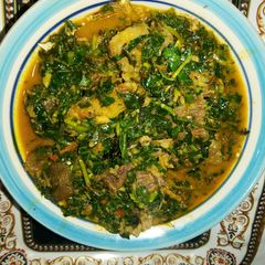 A picture of Vegetable soup.
