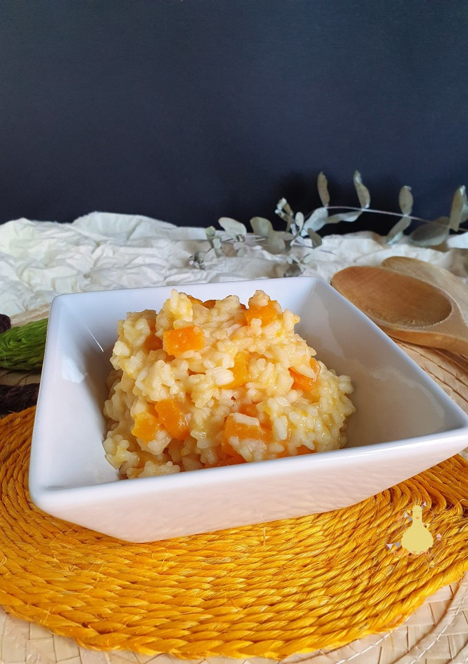 Una foto de *Risotto Cremoso de Calabaza*