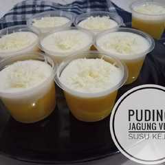 รูปของ Puding Jagung Vla Susu Keju