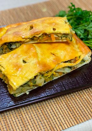 A picture of Vegetable Pie.