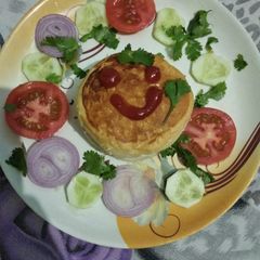 A picture of Veg mayonnaise burger.