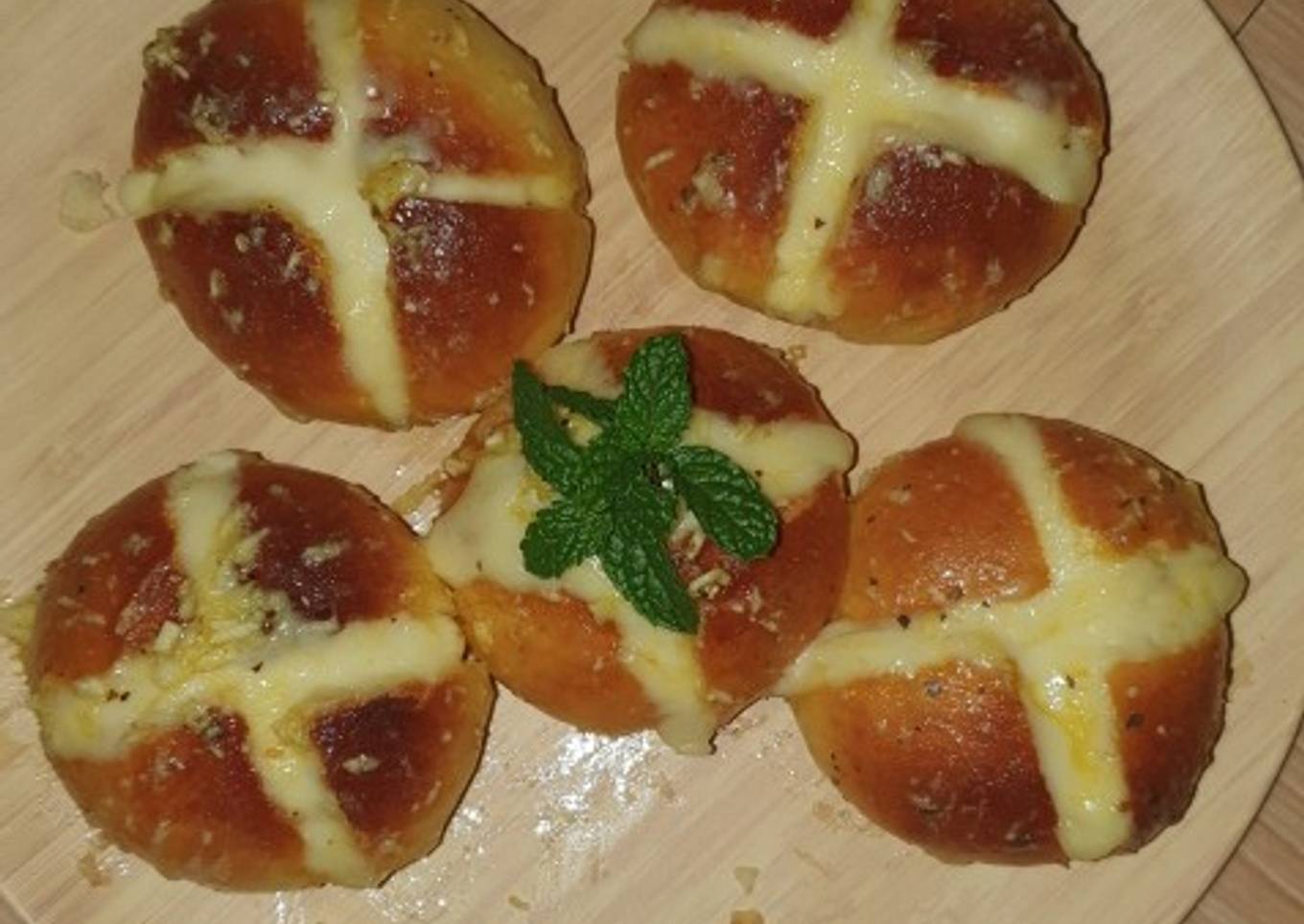 Korean garlic cheese bread