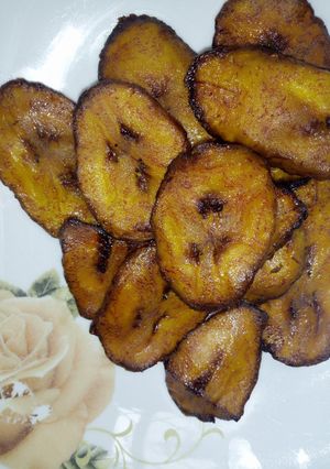 Fried Plantain(soyayyar agada) ainihin hoton girkin