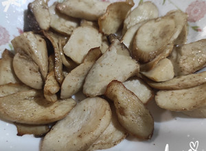 氣炸椒鹽杏鮑菇 的食譜成品照片