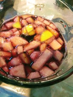 Una foto de Clericot fácil con frambuesas🍷