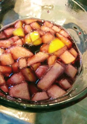 Una foto de Clericot fácil con frambuesas🍷