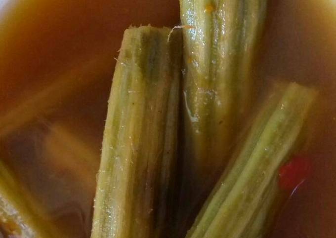 Cara Buat Sayur Asam Buah Kelor alias Klentang ala Ibu Mertua Irit Anti Gagal