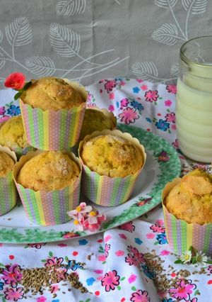 Una foto de Magdalenas de anís y naranja🧁