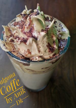 Foto resep Dalgona coffe ala anik dk