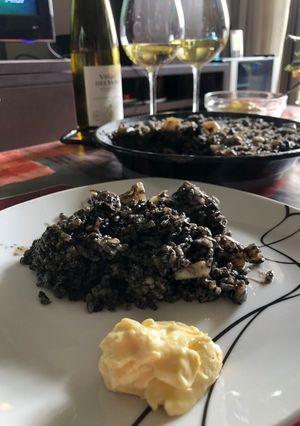 Foto principal de Arroz negro con sepia