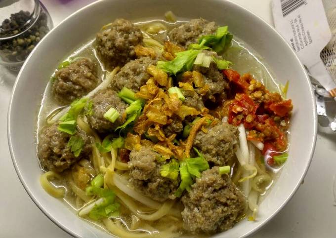 Resep Bakso Daging Sapi Oleh Woro Bawono Cookpad