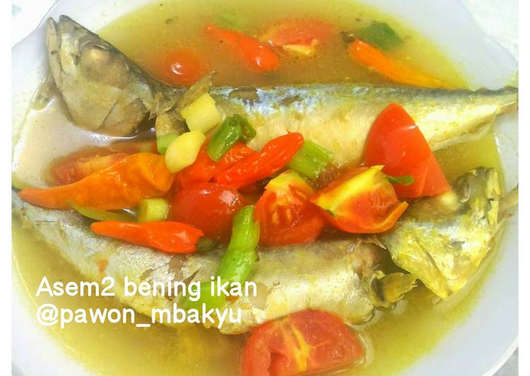 Cara mudah Membuat Asem2 bening ikan, Menggugah Selera