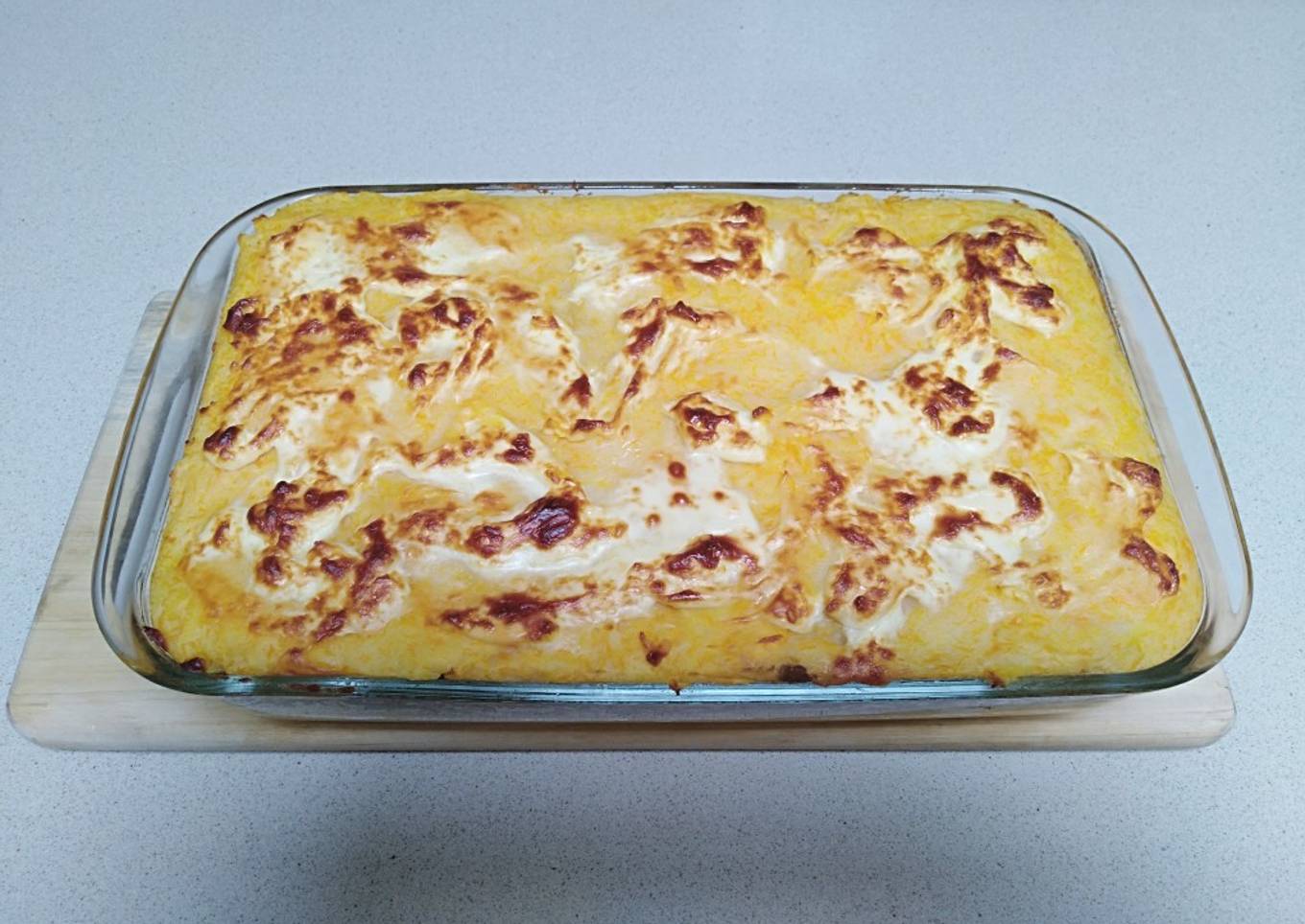 Pastel de lentejas