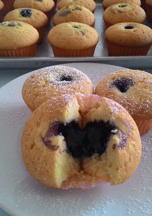 Foto resep Blueberry Muffin - Easy & Simple