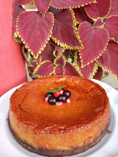 Una foto de Pastel imposible (chocoflan)