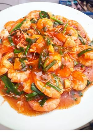 Foto resep Udang saos tomat
