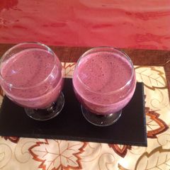 A picture of Frozen mixed Berry Smoothie.