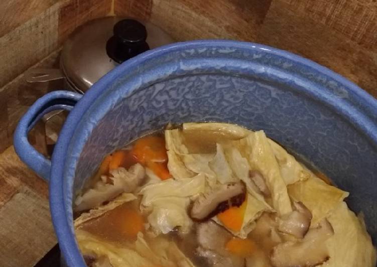 Resep Sup Iga Babi dengan Huki, Enak