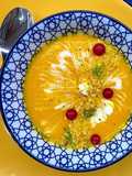 Crema di carote e patate dolci