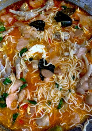 Foto resep Seblak kuah pedas komplit