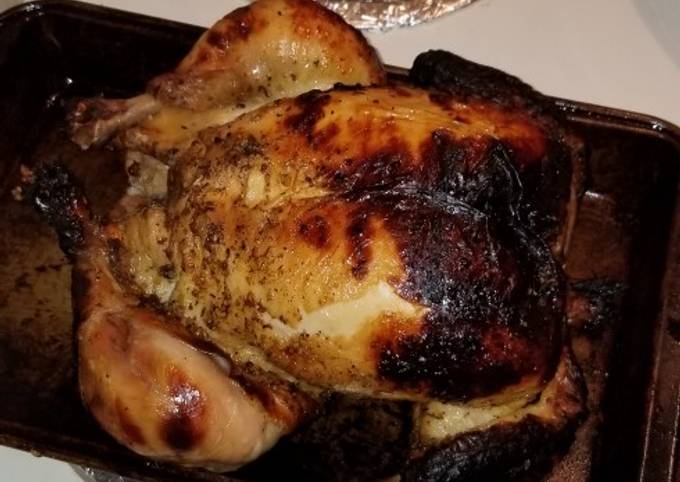 Lemon herb rotisserie chicken