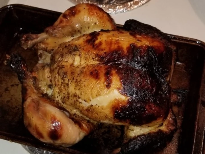 Easy Way Make Recipe Lemon herb rotisserie chicken that is Can Pamper Your Tongue, Really Delicious}