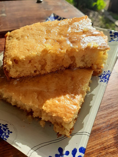 Una foto de Torta manzana fácil y rápida