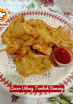 Gambar 👩🍳Cucur Udang Tambah Bawang🧅