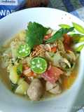 Sayur sup jando