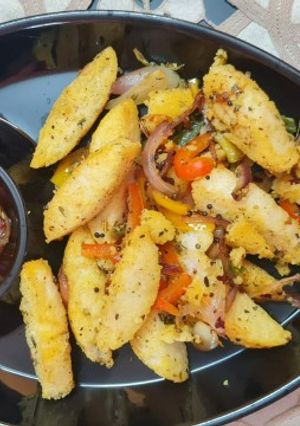 A picture of Idli Fingers.