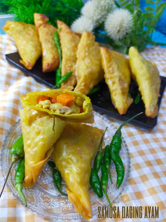 Foto resep Samosa lipat daging ayam
