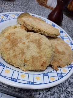Una foto de Milanesa de zapallito