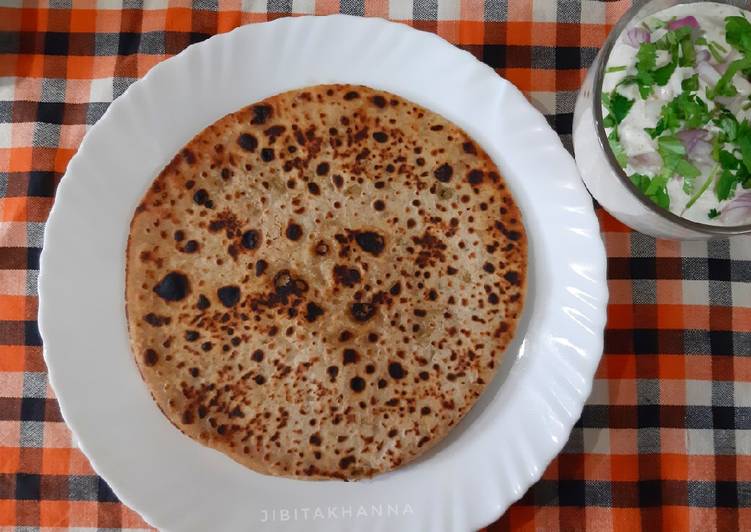 Kouli ko Paratha/ Phoolgobi ka Paratha Kouli ko Paratha/ Phoolgobi ka Paratha