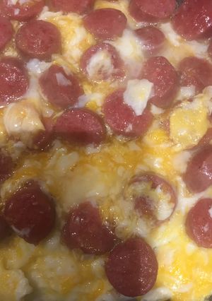 Foto principal de Huevos con salchichaComida express