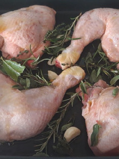 Foto di Cosce pollo al forno