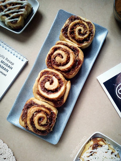 Foto resep Cheesy Cinnamon Rolls