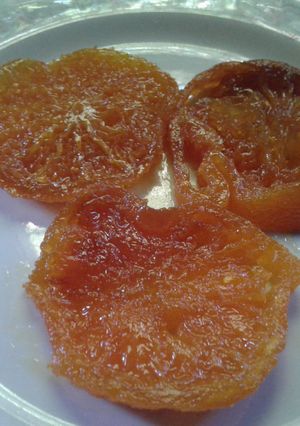 Una foto de Naranjas caramelizadas