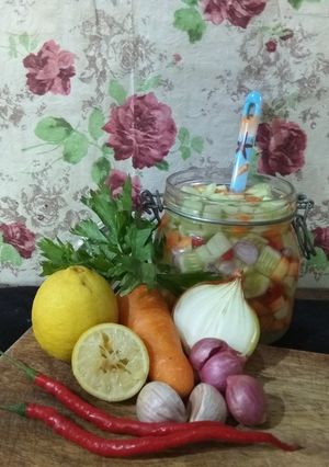 Foto resep Acar bening tanpa cuka