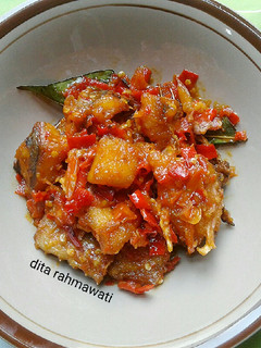 Foto resep Balado Ikan Asin Jambal Roti