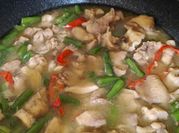 Gambar buncis daging ayam