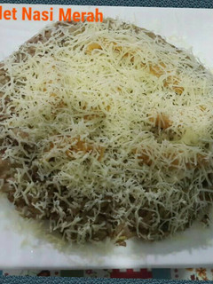 Foto resep Omelet Nasi Merah