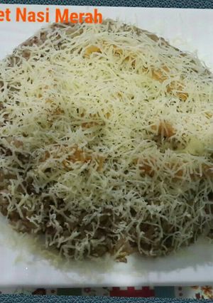 Foto resep Omelet Nasi Merah