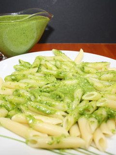 Una foto de Mi versión de Pesto de espinacas y rúcula