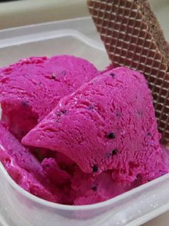 Foto resep Es krim buah naga