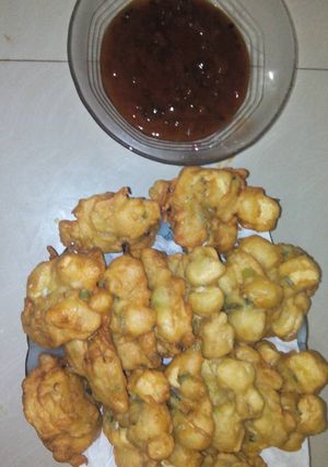 Foto resep Bakwan tahu krenyeess & saus bombay Simple.. 😱